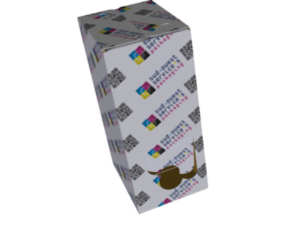 Caisses Outres - 2,25 litres simple cannelure