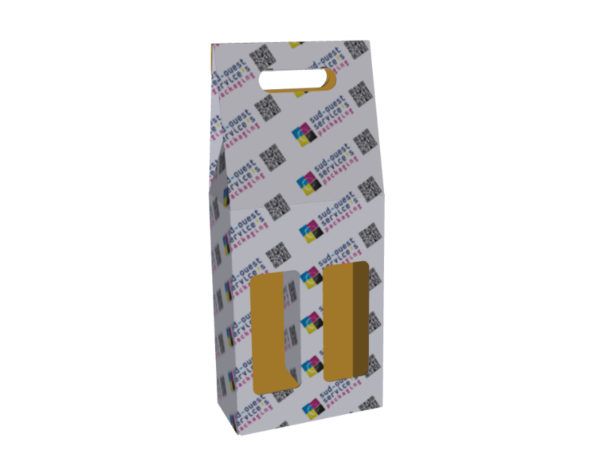 Etui 2 bouteilles impression personnalisée