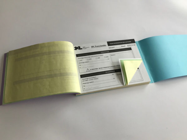 Carnets triplicata autocopiants – Image 3
